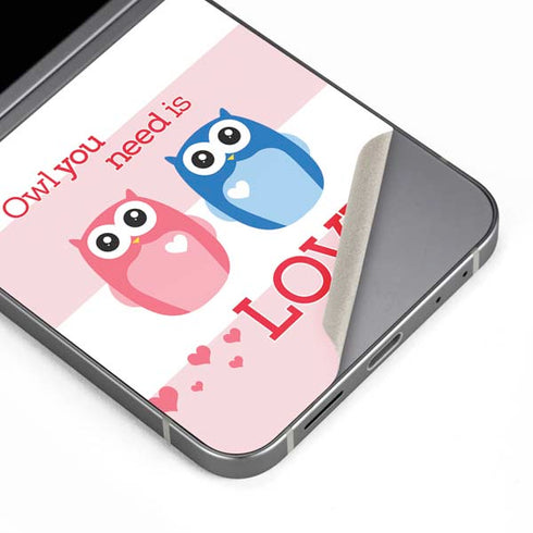 Owl Is All You Need Galaxy Z Flip6 Skin